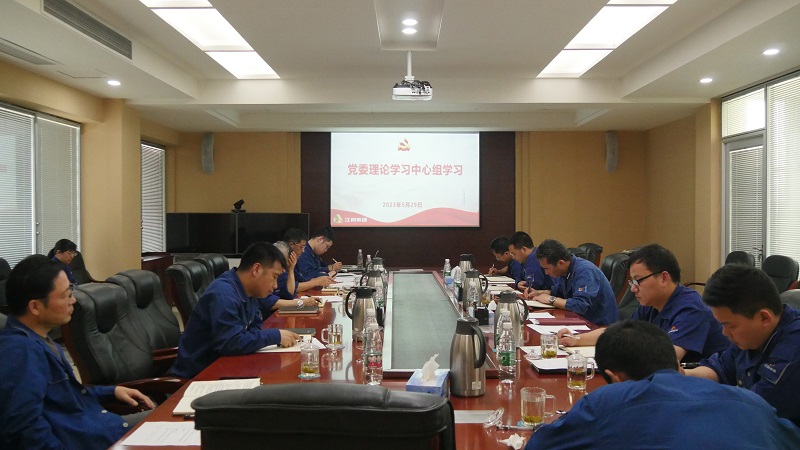 5月29日下午，城门山铜矿进行党委理论进建中心组专题进建会议（黄华堂）.jpg